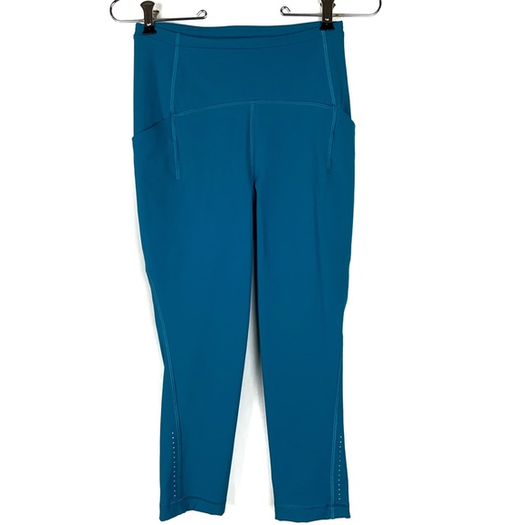 Lululemon Swift Speed High-Rise Crop 21” Hawaiian Blue - Picture 8 of 15